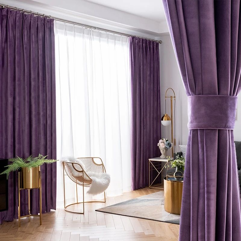 Draperie Catifea culoare Lila Inchis, croita cu rejansa pentru sina sau galerie, carlige sina by SeReDesign | draperie-catifea-culoare-lila-inchis-croita-cu-rejansa-pentru-sina-sau-galerie-carlige-sina-by-seredesign | Draperii | seredesign.ro