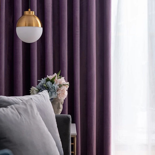 Draperie Catifea culoare Lila Inchis, croita cu rejansa pentru sina sau galerie, carlige sina by SeReDesign | draperie-catifea-culoare-lila-inchis-croita-cu-rejansa-pentru-sina-sau-galerie-carlige-sina-by-seredesign | Draperii | seredesign.ro