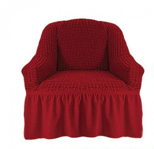 Husa Elastica si Creponata pentru Fotoliu, cu volan Culoare Bordo | husa-elastica-si-creponata-pentru-fotoliu-cu-volan-culoare-bordo | Huse | seredesign.ro