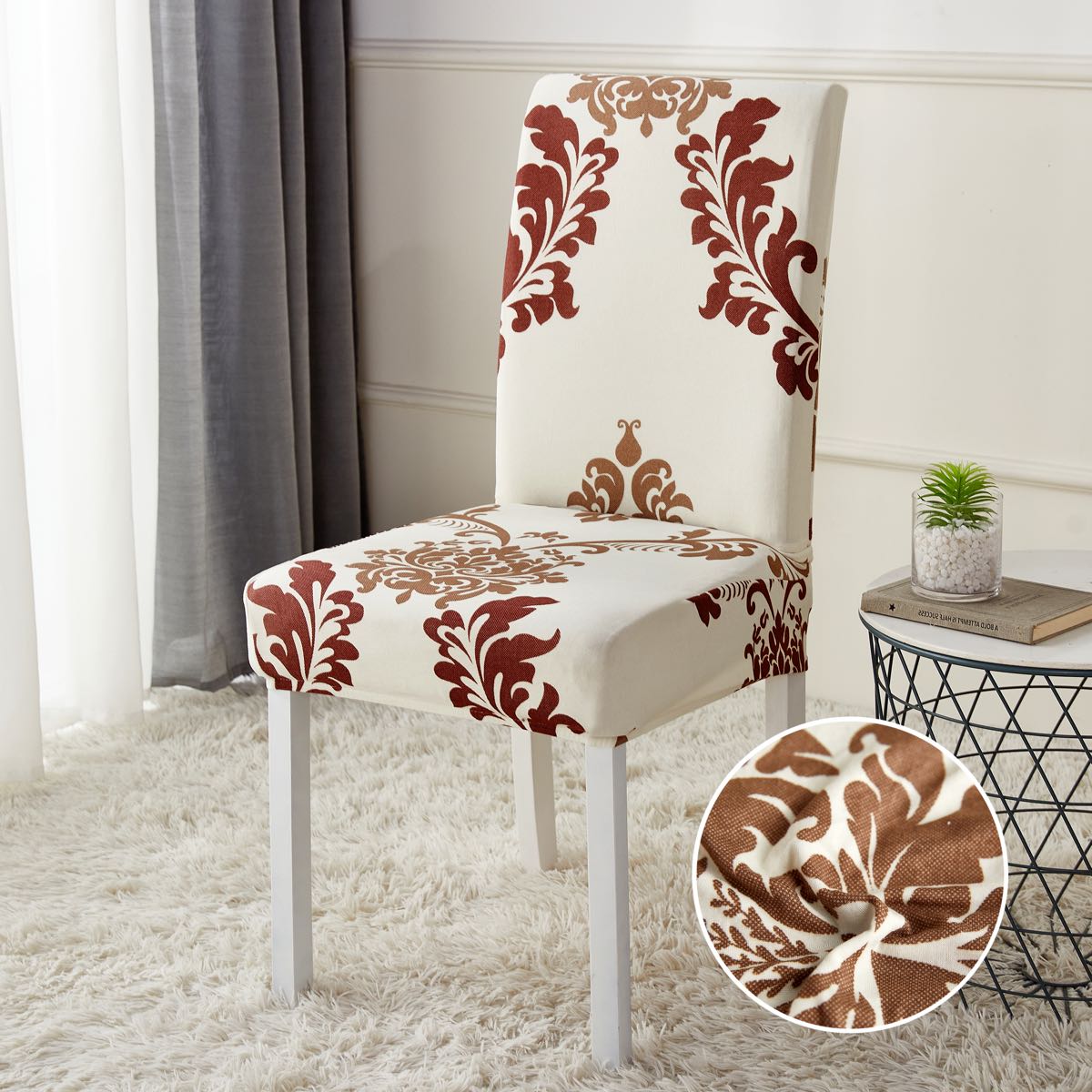 Set 4 Piese Huse Elastice pentru Scaun, Colorate HJS-07 | set-4-piese-huse-elastice-pentru-scaun-colorate-hjs-07 | Huse | SeReDesign.ro