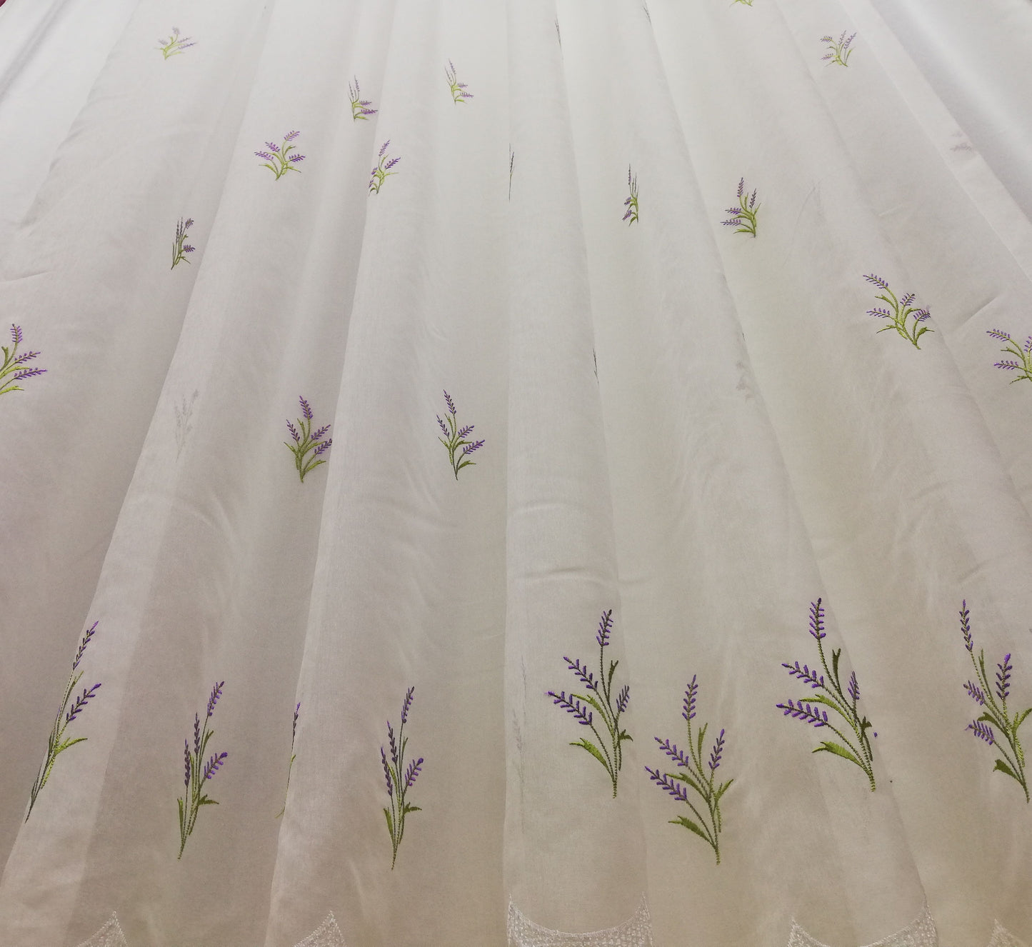 Perdea Bucatarie Lavanda, culoare Alb, confectionata cu Rejansa, by SereDesign | perdea-bucatarie-lavanda-culoare-alb-confectionata-cu-rejansa-by-seredesign | Perdele | seredesign.ro