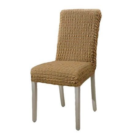 Set 6 huse universale pentru scaun, fara volan, culoare Bej