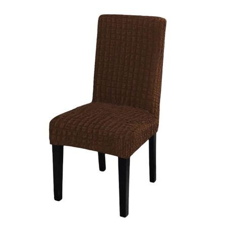 Set 6 huse universale pentru scaun, fara volan, culoare Maro