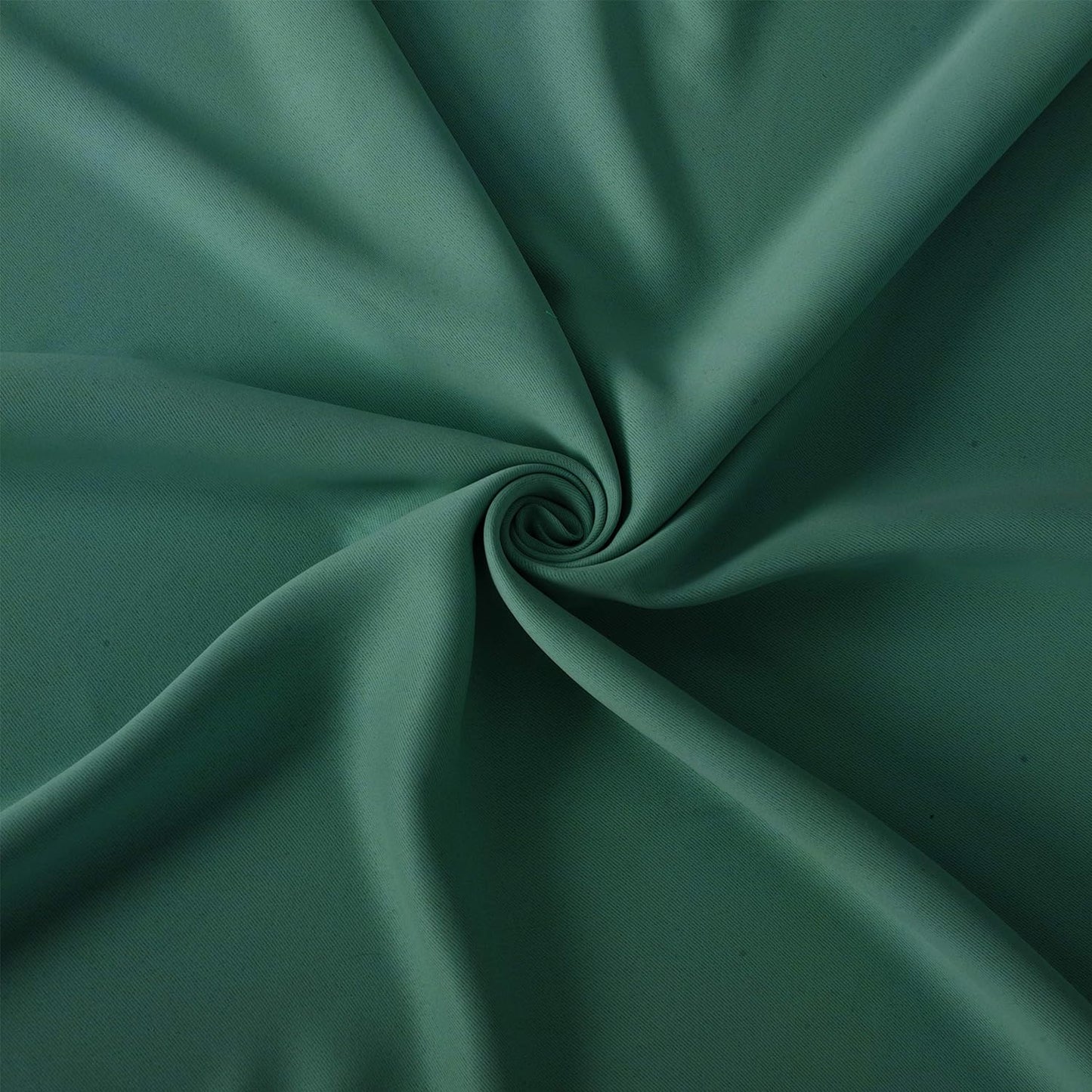 Draperie material tip Blackout culoare Verde Smarald croita cu rejansa pentru sina sau galerie, carlige sina by SeReDesign