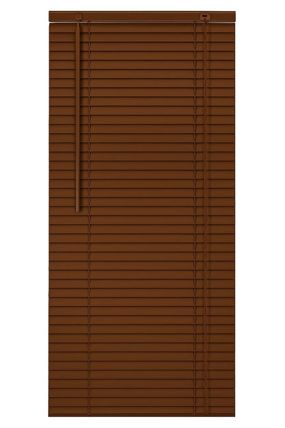 Jaluzele orizontale maro din PVC Artforhome, lățime 75 cm