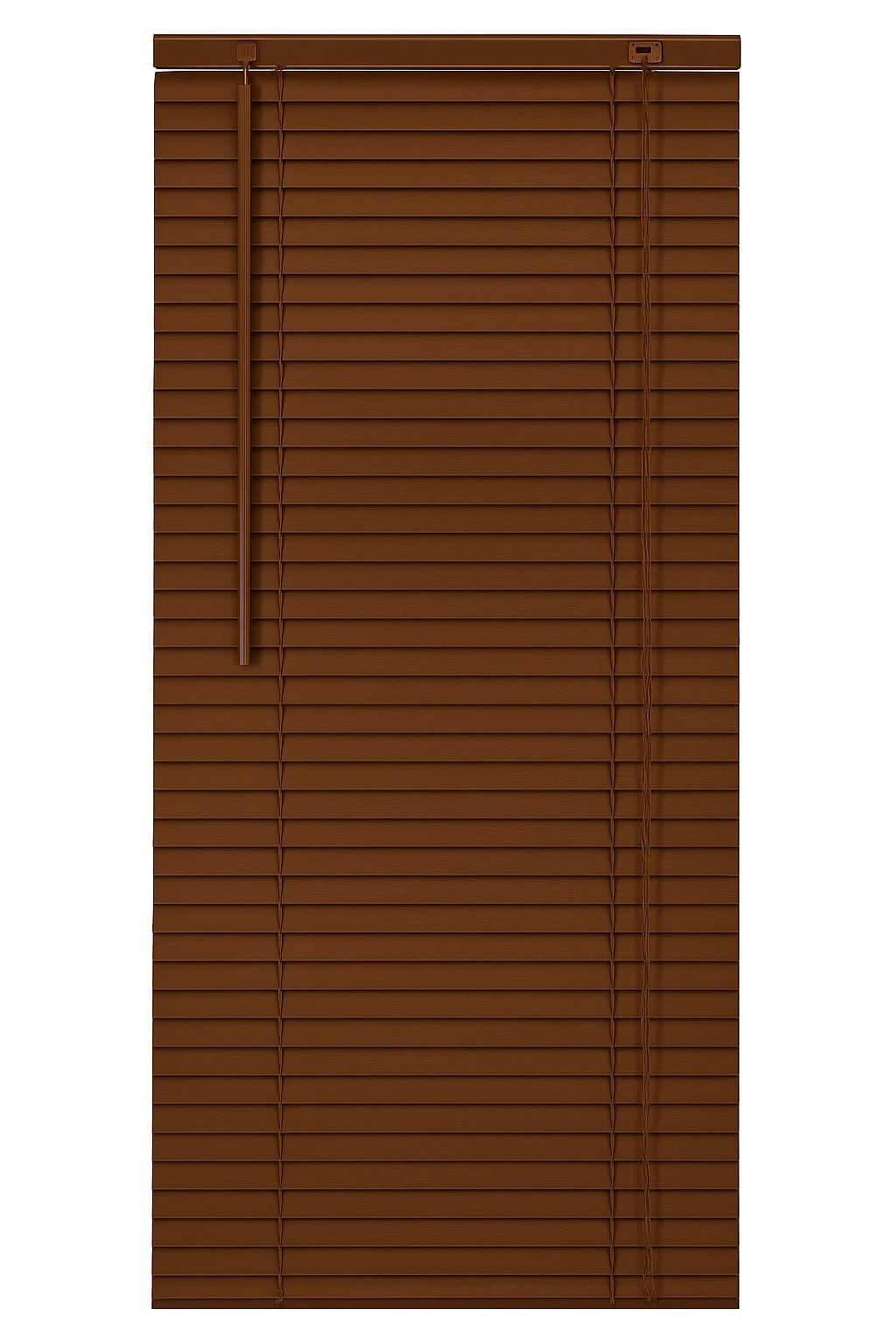 Jaluzele Orizontale PVC Culoare Maro Lungime (stanga-dreapta) = 70 cm