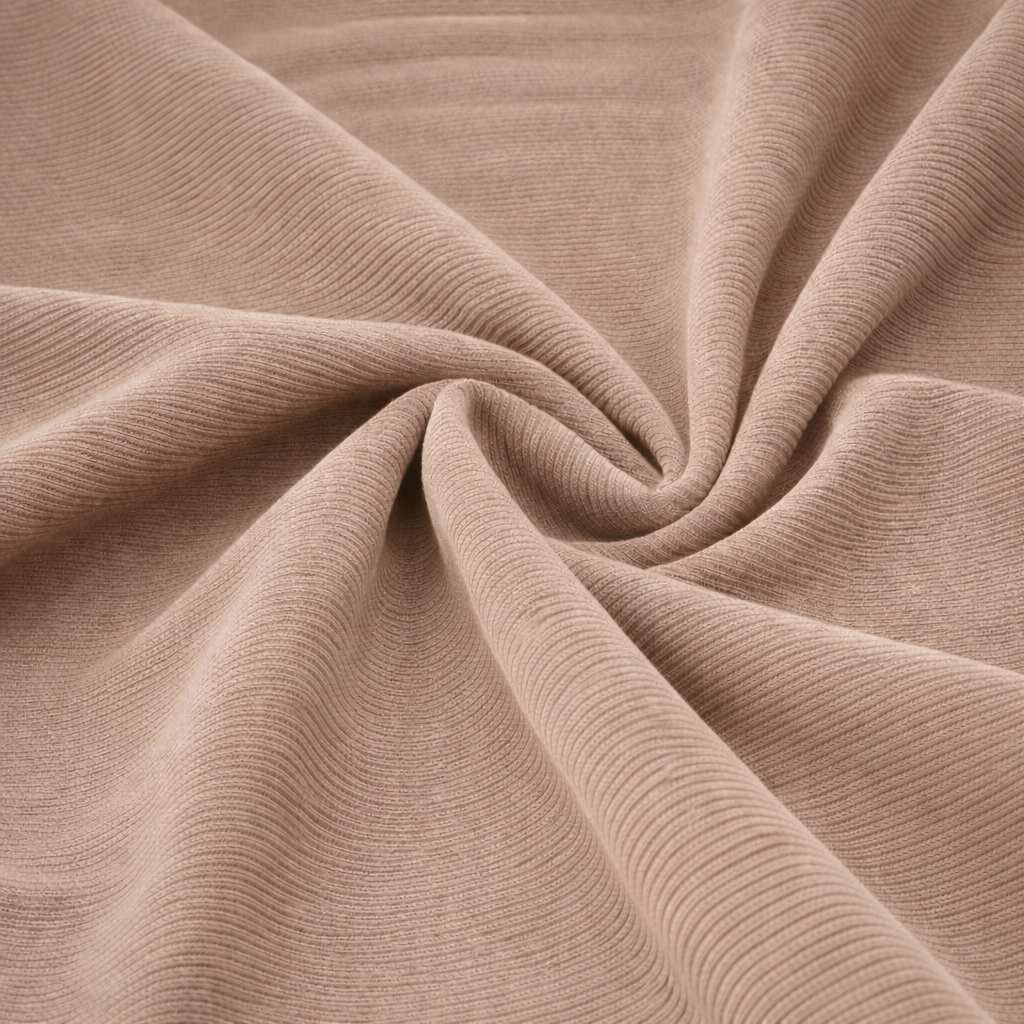 Draperie Velvet Premium – Catifea Raiat Fin Culoare Mocha Mousse
