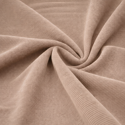 Draperie Velvet Premium – Catifea Raiat Fin Culoare Mocha Mousse