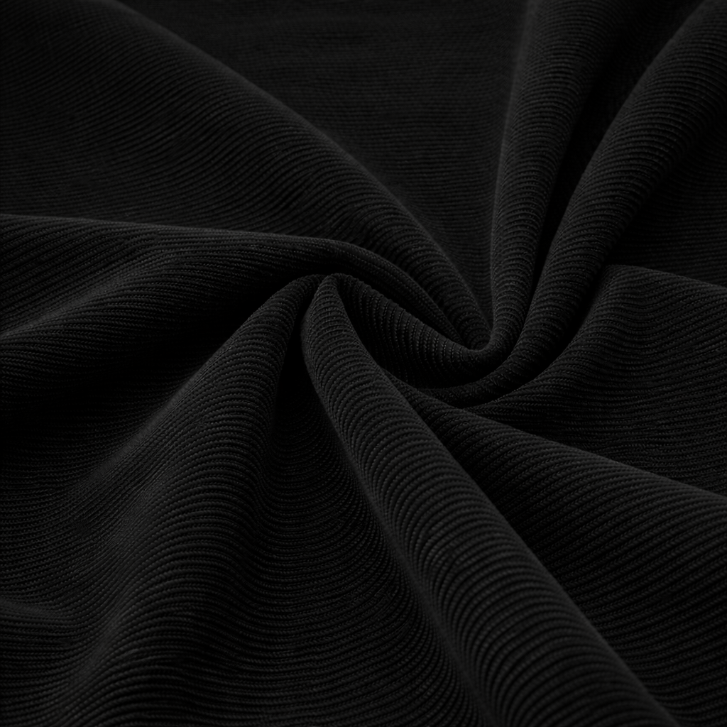 Draperie Velvet Premium – Catifea Raiat Fin Culoare Negru