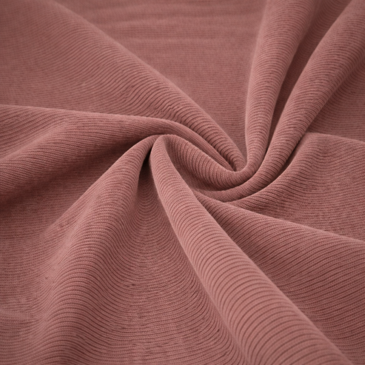 Draperie Velvet Premium – Catifea Raiat Fin Culoare Roz Antic