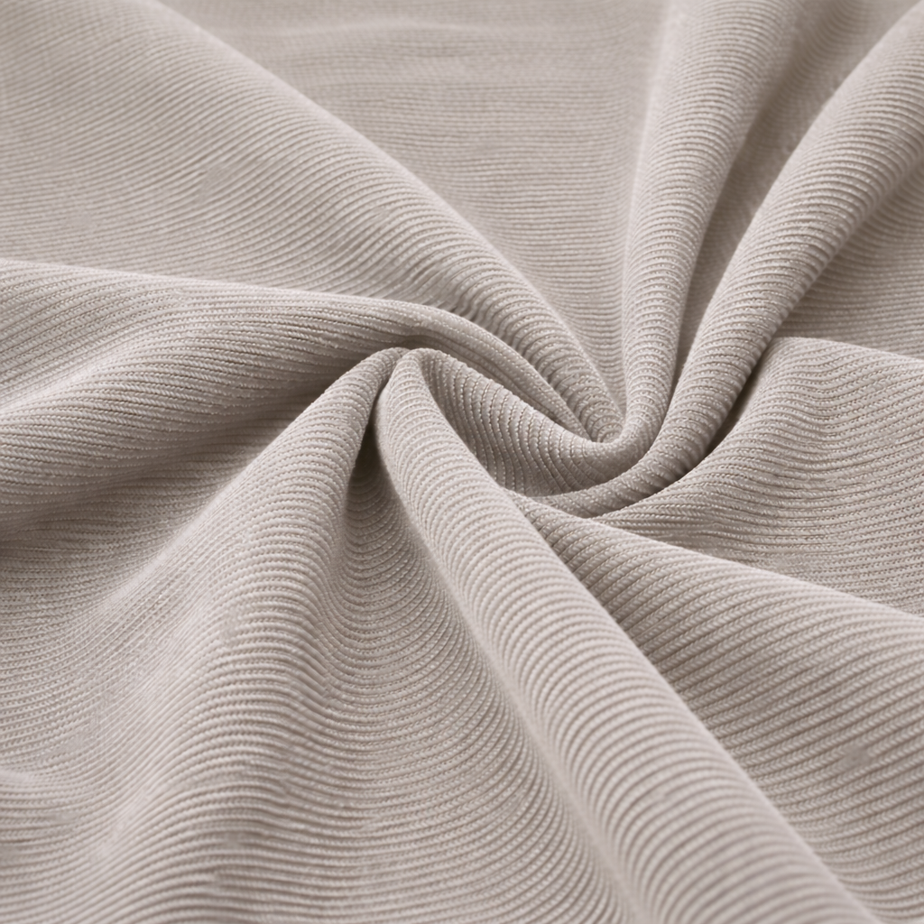 Draperie Velvet Premium – Catifea Raiat Fin Culoare Taupe