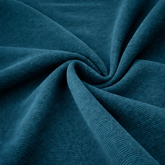 Draperie Velvet Premium – Catifea Raiat Fin Culoare Turcoaz Inchis