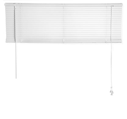 Jaluzele Orizontale PVC Culoare Alb L = 85 cm