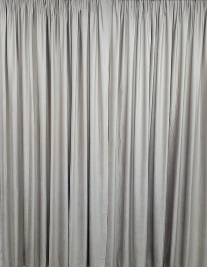 Draperie Catifea culoare Grej croita cu rejansa pentru sina sau galerie, carlige sina by SeReDesign | draperie-catifea-culoare-grej-croita-cu-rejansa-pentru-sina-sau-galerie-carlige-sina-by-seredesign | Draperii | seredesign.ro