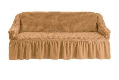 Husa Elastica si Creponata, Canapea 3 Locuri, cu volan culoare Bej | husa-elastica-si-creponata-canapea-3-locuri-cu-volan-culoare-bej | Huse | seredesign.ro