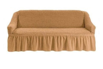 Husa Elastica si Creponata, Canapea 2 Locuri, cu volan culoare Bej | husa-elastica-si-creponata-canapea-2-locuri-cu-volan-culoare-bej | Huse | seredesign.ro