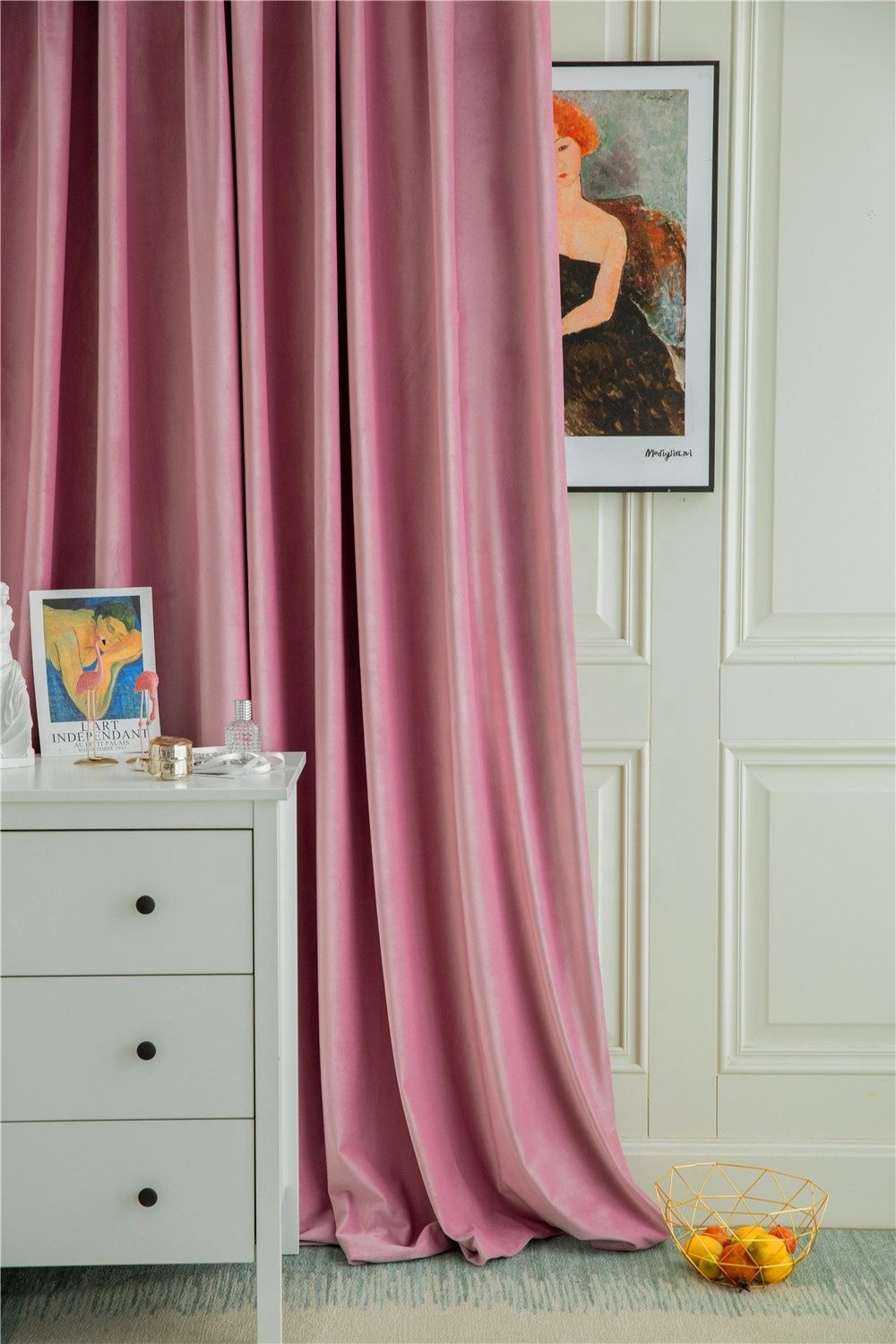 Draperie Catifea culoare Roz, croita cu rejansa pentru sina sau galerie, carlige sina by SeReDesign | draperie-catifea-culoare-roz-croita-cu-rejansa-pentru-sina-sau-galerie-carlige-sina-by-seredesign | Draperii | seredesign.ro