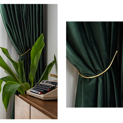 Draperie Catifea culoare Verde Smarald, cu rejansa by SeReDesign | draperie-catifea-culoare-verde-smarald-cu-rejansa-by-seredesign | Draperii | seredesign.ro
