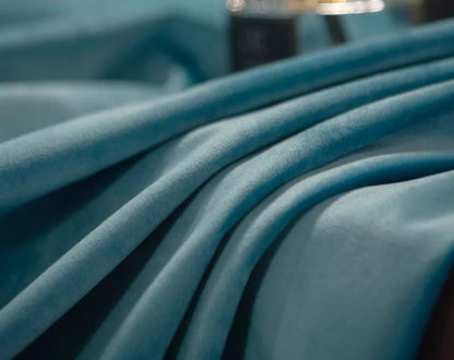 Draperie Catifea culoare Turcoaz Deschis, croita cu rejansa pentru sina sau galerie, carlige sina by SeReDesign | draperie-catifea-culoare-turcoaz-deschis-croita-cu-rejansa-pentru-sina-sau-galerie-carlige-sina-by-seredesign | Draperii | seredesign.ro