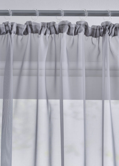 Perdea Voal Culoare Gri, cu Rejansa si Fir de Plumb By SeReDesign | perdea-voal-culoare-gri-cu-rejansa-si-fir-de-plumb-by-seredesign | Perdele | seredesign.ro